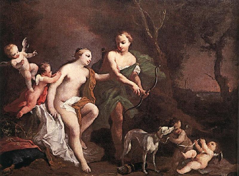 AMIGONI, Jacopo Venus and Adonis uj oil painting image